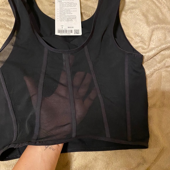 Lululemon Femme Force Cropped Tank - Picture 5 of 12